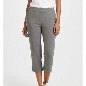 *BIN* CROFT & BARROW Pull-on Capri Pants, Women’s Size 10, Grey